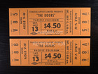 Doors Whole Concert Tickets Pacific Coliseum Vancouver B c  July 13 1968 Reprint