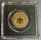 Chad Bitcoin Design 1 1000th Oz Gold Coin - In Box With Coa Btc