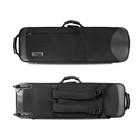 Trombone Case For Bb f Tenor Trombone With F Attachment  Nylon Material Black