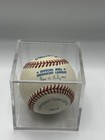 Roger Clemens Signed Official Major League Baseball Yankees   Ball Cube