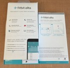 New Fitbit Alta Wristband  Large  Black New In Box Plus Extra Blue Wristband