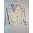 Gap American Girl Girls Large White Gold Star Embroidered Hoodie Sweatshirt
