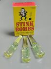 1 Box 3 Stink Bombs Gag Gift Rotten Egg Nasty Smell Funny Prank Joke