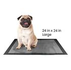 Pet Training Pads For Dogs 24x24 Ultra-absorbent Charcoal Puppy Pad Large 120 Ct
