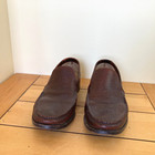 Dack Antelope Leather Men s Dress Shoes Loafers Vtg Bespoke Made In Canada Us 8d