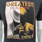 Greatest Of All Time Biggie   Tupac Rap Graphic T-shirt  medium 