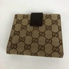 Gucci Gg Pattern Bi-fold Wallet Very Good Gift