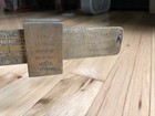 Antique 32 Oz  Weis Mfg  Postal Beam Scale  Brass Mechanism With Cast Iron Base