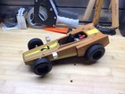 Vintage Cox Sandblaster Nitro Tether Car 1970s Dune Buggy Baja Racer