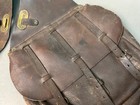 Vintage Antique Wwi  U s  Army Cavalry Leather Saddle Bags Good Used Condition