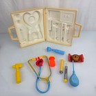 Vintage 1977 Fisher-price Kids Doctor Medical Kit  936 W  Case Complete