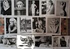 Collection Of 13 Vintage Original Madonna B w  Glamour Lphotos Stills