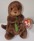 Ty Beanie Baby - Seaweed The Otter  6 Inch  New Mwmts Plush Stuffed Animal Toy