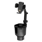 2-in-1 Cup Holder Cell Phone Holder - Dual Car Mount - Car Mount