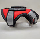 Official Esa Emotional Support Animal Pets Dog Vest Harness Red Black Padded Xxs