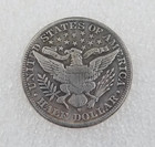 Nice 1893-s Barber Half Dollar 50c High Grade A    