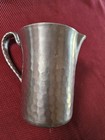 Vintage Hand Forged Everlast Metal Hammered Aluminum  Pitcher -ex