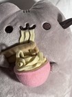 Rare Htf Gund Pusheen 9    Plush Cat With Bowl Ramen Noodle Anime Stuffed Animal