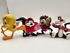 1999 Looney Tunes Warner Brothers Valentine   Easter Figures Lot Of 7