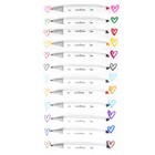 Hello Hobby Dual-tip Alcohol Markers For Adult Crafting  12 Count Blendable
