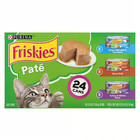 120 Cans  Friskies Pate Variety Pack Wet Cat Food  5 5 Oz Case