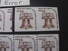 Us Stamp Scott   1618 Imperf    Misperf  Error Lot  free International Shipping 