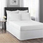 Classic Tailored Bed Skirt Dust Ruffle Cotton Blend Design 14  Drop Length Qu