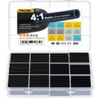 Tkdmr 446 Pcs Heat Shrink Tubing Kit - 4 1 Ratio Adhesive Lined  Marine Grade Sh