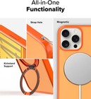 For Iphone 1 2 Pro Max Ring Rotating Kickstand Shockproof Hybrid Hard Case Cover