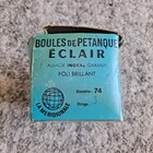 Vintage Obut Boules De Petanque Chrome Balls W Orig Box