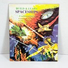 Vintage Build And Learn Spaceships 3 Action Models Punch Out Book 1980 Nodel