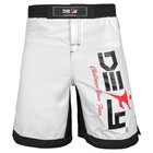 Defy Mma Fight X-treme Shorts Fight Ufc Boxing Muay Thai Kick Boxing White