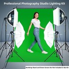 Linco Studio Light Kit Photo Studio Photography Continuous Lighting Stand Set