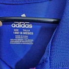 Adidas Short Sleeve Polo Shirt Dress With Ruffle Hemline Baby Size 18 Months