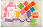 Easter Egg Table Runner Quilt Kit - 16  X 60  Fabric  Pattern  Binding   Backing