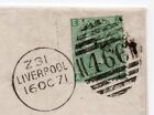 Entire To Scarce Destination Island Curacao Venezuela Franked Sg 117 - 1 - Green