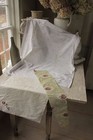 Antique French Fabric Project Bundle Purple Floral Pillow Pack Cutting Pieces 