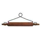 Kitchen Towel Wall Hanger   Rolling Pin Country Farmhouse Primitive