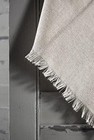 Linen Napkins With Fringe Edge 16  Square Set Of 72