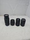 Lot Of 4 Camera Lenses  Quantaray   Albinar-adg  Zykkor  E Viviter Read