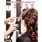 6 In 1 Curling Iron  Curling Brush And 5 Interchangeable Ceramic Curling Wand