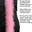 2 Yards 20g Fluffy Marabou Feather Boa For Diy Craft Sewing Trim Home Wedding   