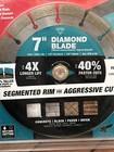 Makita B-69624 7    Segmented Diamond Saw Blade 7 8    Arbor New 
