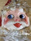 Vintage 1950s-60s Santa Claus Plush Doll Mcm  19    Celluloid Face Christmas