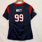 Nike Womens Houston Texans Jj Watt Jersey Size L Blue Nfl Football 472946-459