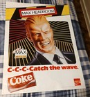 Original   1986    86  Max Headroom   C-c-c-catch The Wave    Poster 24h X 18w