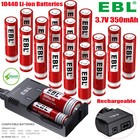 3 7v 10440 Li-ion Rechargeable Batteries  10440 16340 Li-ion Battery Charger Lot