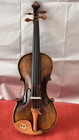 4 4 Violin Stainer Model Flamed Maple Back Spruce Top Hand Made Nice Sound S3