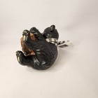 Black Bear Rustic Country Home Decor Bare Feet Welcome With Scarf 3 