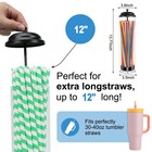 13 77 Inch Straw Holder For Standard   Long Bended Size Drinking Straws straw Di